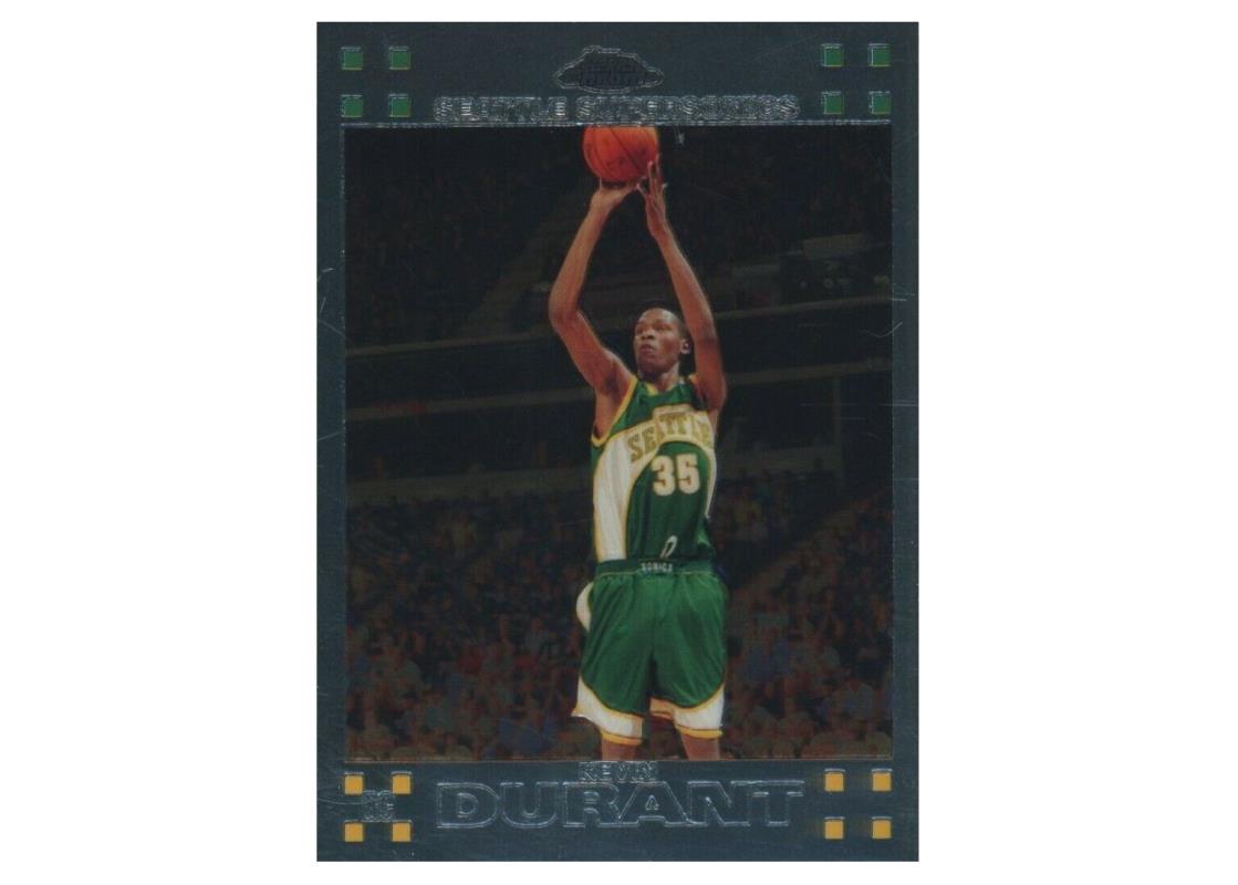 Kevin Durant 2007 Topps Chrome Rookie #131 (Ungraded)