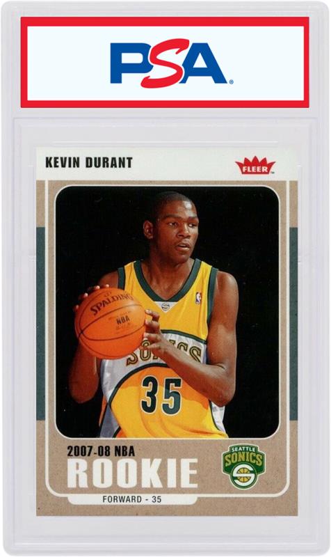 Kevin Durant 2007 Fleer Rookie #212